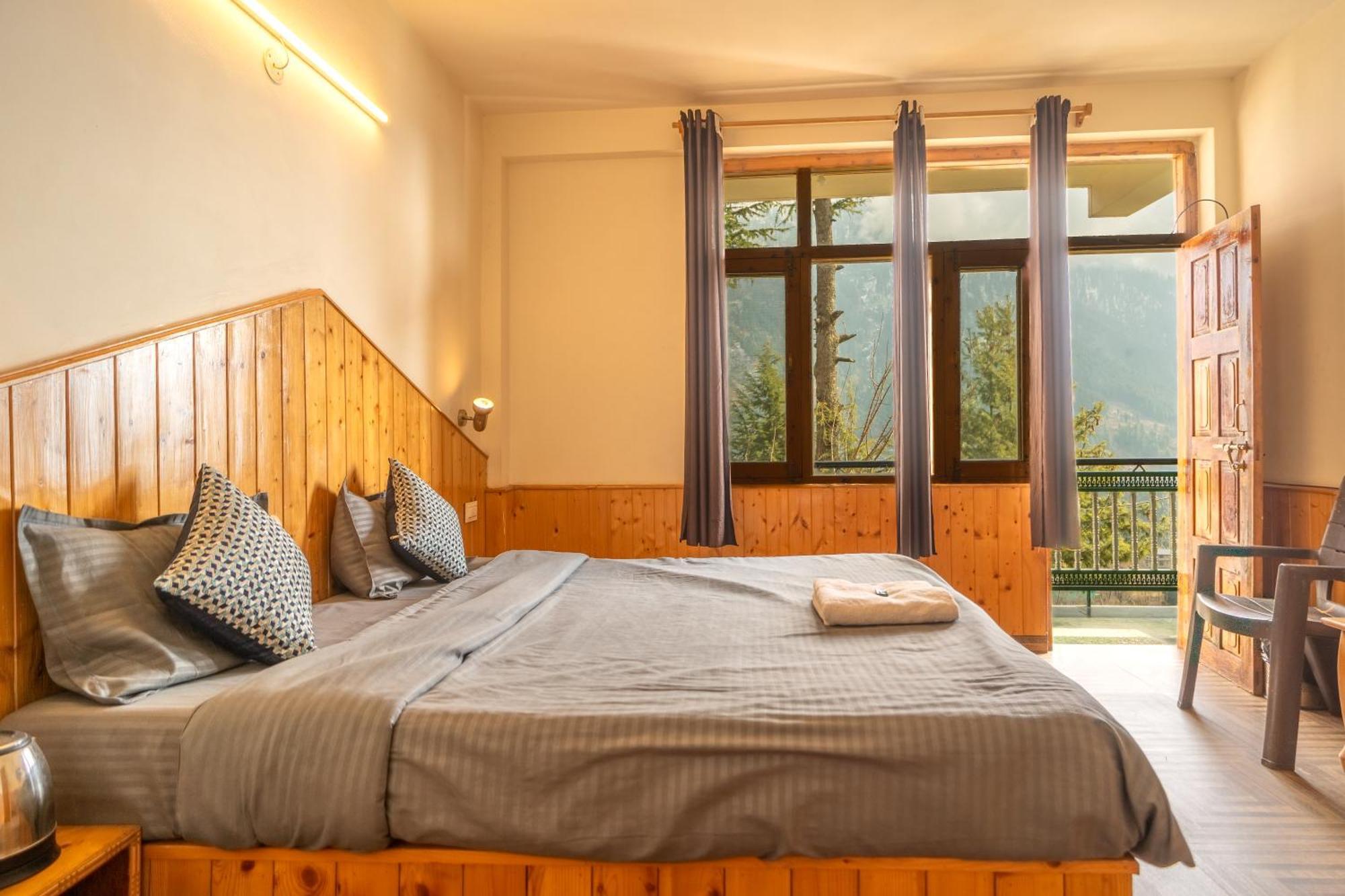 Timberwolves Villa Manāli Buitenkant foto